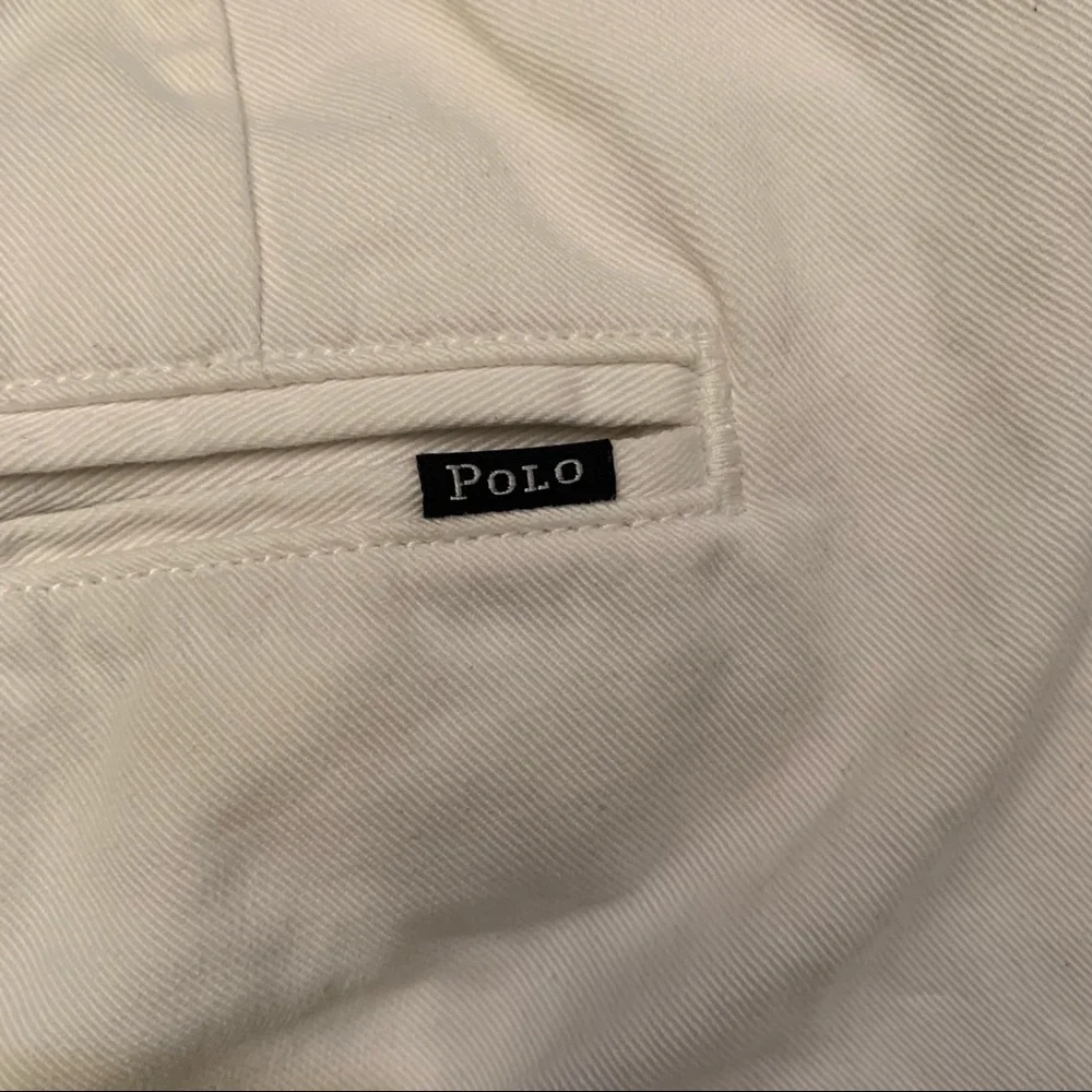 Polo Ralph Lauren Classic Fit 9” White Chino Shorts Men’s‎ Size 40
